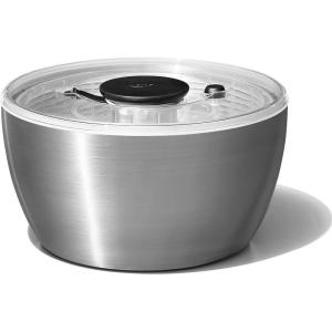 imageOXO Good Grips Stainless Steel Salad Spinner 634 Qt