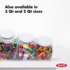 imageOXO Good Grips 50 Qt POP Large Jar  Airtight Food Storage for Cookies and MoreLarge Jar  5 Qt