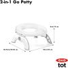 imageOXO Tot 2In1 Go Potty  BlossomTeal