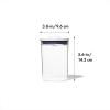 imageOXO Good Grips Round POP Container  Large 52 Qt for flour sugar cereal and more  Airtight Food Storage  BPA Free  Dishwasher Safe  Clear BodyWhiteMini  06 Qt