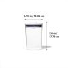 imageOXO Good Grips Round POP Container  Large 52 Qt for flour sugar cereal and more  Airtight Food Storage  BPA Free  Dishwasher Safe  Clear BodyWhiteSmall  15 Qt