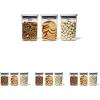 imageOXO Good Grips Round POP 203 Piece Graduated Set 15 33 52 qt included White3 pack  06 L Pack of 4