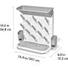 imageOXO Tot Expandable Drying Rack  SpaceSaving Drying Rack  Newborn and Baby Essentials  Breastfeeding Essentials  Dry Baby Bottles  Save Space in KitchenExpandable
