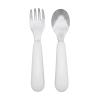imageOXO Tot OnTheGo Fork and Spoon Set  LilacPink