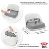 imageOXO Tot Perch Booster Seat with Straps  BlossomGray