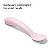 imageOXO Tot Silicone Spoons 2 Pack  Blossom and OpalBlossomOpal