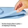 imageOXO Tot Textured Suction Plate  OpalDusk