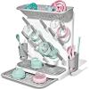 imageOXO Tot Expandable Drying Rack  SpaceSaving Drying Rack  Newborn and Baby Essentials  Breastfeeding Essentials  Dry Baby Bottles  Save Space in KitchenExpandable