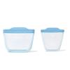 imageOXO Tot Silicone Reusable Bags  2 Piece Cup and Snack Set  OpalDusk
