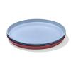 imageOXO Tot Stackable Plate Set 3pk  LightDark Multicolor