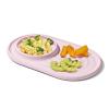 imageOXO Tot Textured Suction Plate  OpalBlossom