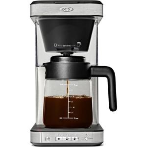 imageOXO Brew 8Cup Coffee Maker with Podless SingleServe Function and Glass Carafe  SCA CertifiedGlass