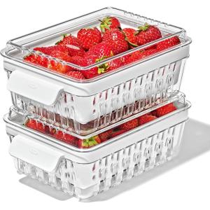 imageOXO Good Grips Produce Saver  Long BinBerry Keeper