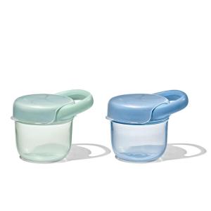 imageOXO Tot Snack Cup with Lid  2 Pack Opal and DuskOpalDusk