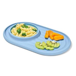 imageOXO Tot Textured Suction Plate  OpalDusk
