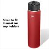 imageOXO Strive 24oz Wide Mouth Water Bottle with Straw Lid  QuartzGarnet