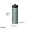 imageOXO Strive 24oz Wide Mouth Water Bottle with Straw Lid  QuartzJade
