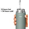imageOXO Strive 24oz Wide Mouth Water Bottle with Straw Lid  QuartzJade