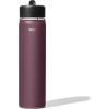 imageOXO Strive 24oz Wide Mouth Water Bottle with Straw Lid  QuartzPurple Garnet