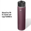 imageOXO Strive 24oz Wide Mouth Water Bottle with Straw Lid  QuartzPurple Garnet