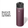 imageOXO Strive 24oz Wide Mouth Water Bottle with Straw Lid  QuartzPurple Garnet