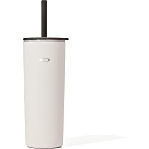 imageOXO Strive 24 Oz Insulated Tumbler with Tumbler Straw Lid  Rose QuartzQuartz