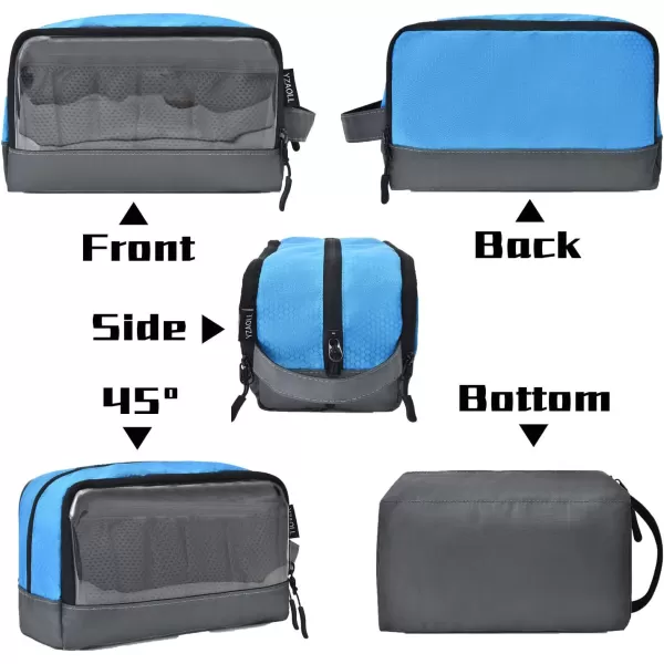 YZAOLL Compression Packing Cubes for Travel Expandable Packing Organizers 3pcs Set Gray
