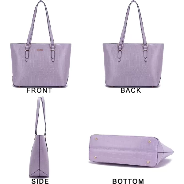 YZAOLL Purses for Women Faux Leather Medium Large Tote Satchel Shoulder Purse Handbag Wallet set