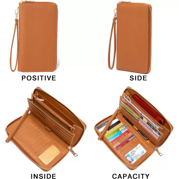 YZAOLL Purses for Women PU Leather Medium Tote Satchel Handbags with Matching Wrist Bag set