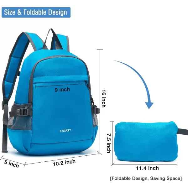 YZAOLL Small Lightweight Packable Hiking Backpack, 20L Hiking Backpack Day Pack for Women Men Travel Camping Vacation,Orange