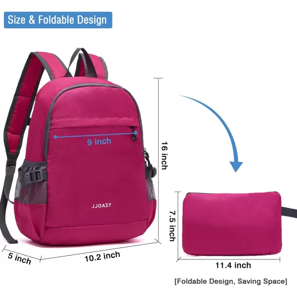 YZAOLL Small Lightweight Packable Hiking Backpack, 20L Hiking Backpack Day Pack for Women Men Travel Camping Vacation,Orange