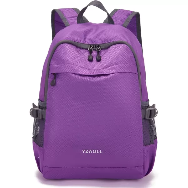 YZAOLL Small Lightweight Packable Hiking Backpack, 20L Hiking Backpack Day Pack for Women Men Travel Camping Vacation,Orange