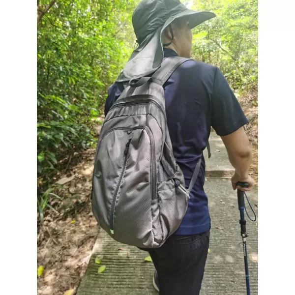 YZAOLL Small Lightweight Packable Hiking Backpack, 20L Hiking Backpack Day Pack for Women Men Travel Camping Vacation,Orange