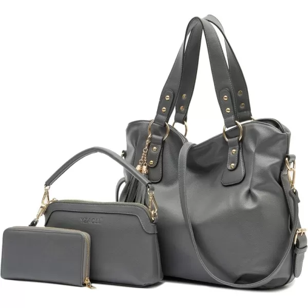 Women Large Crossbody Bags Ladies Satchel Shoulder Handbags Purse and Wallet Set for Women Totes Hobo Purses