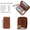 imageWomen Large Crossbody Bags Ladies Satchel Shoulder Handbags Purse and Wallet Set for Women Totes Hobo PursesBrown