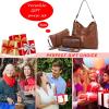 imageWomen Large Crossbody Bags Ladies Satchel Shoulder Handbags Purse and Wallet Set for Women Totes Hobo PursesBrown