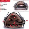 imageWomen Large Crossbody Bags Ladies Satchel Shoulder Handbags Purse and Wallet Set for Women Totes Hobo PursesDarkgrey