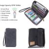 imageWomen Large Crossbody Bags Ladies Satchel Shoulder Handbags Purse and Wallet Set for Women Totes Hobo PursesDarkgrey