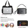 imageWomen Large Crossbody Bags Ladies Satchel Shoulder Handbags Purse and Wallet Set for Women Totes Hobo PursesYblack