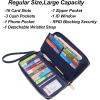 imageYZAOLL Purses for Women Faux Leather Medium Large Tote Satchel Shoulder Purse Handbag Wallet setDarkblue