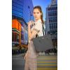 imageYZAOLL Purses for Women Faux Leather Medium Large Tote Satchel Shoulder Purse Handbag Wallet setDarkgrey