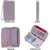 imageYZAOLL Purses for Women Faux Leather Medium Large Tote Satchel Shoulder Purse Handbag Wallet setNewpurple2pcs