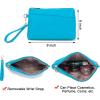 imageYZAOLL Purses for Women Faux Leather Medium Large Tote Satchel Shoulder Purse Handbag Wallet setYmngblue