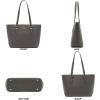 imagePurse Women Handbag Wallet Shoulder Bags Tote shoulder Hobo 3pcs Purse Set DarkGrey