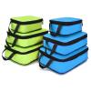 imageYZAOLL 3 Set6 Set7 Set Compression Packing Cubes Travel Accessories Expandable Packing OrganizersTravel Essentials for Carry on 6 Set GrayBlueB6set BlueGreen