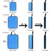 imageYZAOLL 3 Set6 Set7 Set Compression Packing Cubes Travel Accessories Expandable Packing OrganizersTravel Essentials for Carry on 6 Set GrayBlueB6set GrayBlue