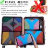 imageYZAOLL 3 Set6 Set7 Set Compression Packing Cubes Travel Accessories Expandable Packing OrganizersTravel Essentials for Carry on 6 Set GrayBlueC7set GrayBlue