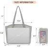 imageYZAOLL 156 Inch Laptop Tote Bag for WomenLightweight Waterresistant Vegan Leather with Padded Sleeve MultiPocket Work BagGrey