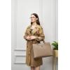 imageYZAOLL 156quot Vegan Leather Laptop Bag for Women Lightweight WaterResistant Work Tote ampamp Briefcase for TravelCollegeOfficeCamel