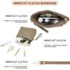imageYZAOLL 156quot Vegan Leather Laptop Bag for Women Lightweight WaterResistant Work Tote ampamp Briefcase for TravelCollegeOfficeCamel